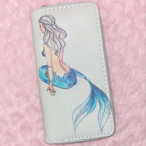 Mermaid Zip-Around Wallet
